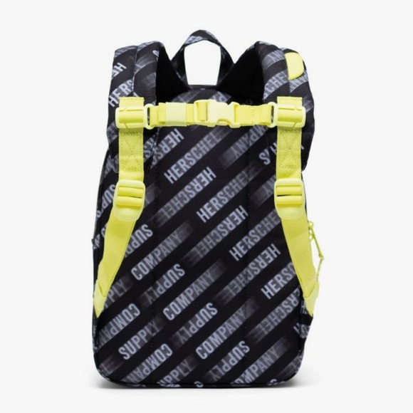 Herschel Heritage Kids Backpack | HSC Motion Black/Highlight - Picture 4 of 15